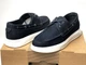 Мужские топсайдеры мокасины Bryson Suede Denim 45 - изображение 6