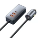 Автозарядний пристрій Baseus Share Together PPS multi-port 120W CCBT-A Сірий, 0G - зображення 1