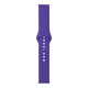Ремінець Універс 20 mm Silicone Original Button Design для Samsung/Amazfit/Huawei Purple - зображення 1