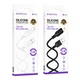 USB Borofone BX113 Silicone Micro 2.4A Белый - изображение 3