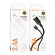 USB Borofone BX111 Micro 2.4A Белый - изображение 3