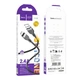 USB Hoco X109 Silicone Lightning 2.4A 2m Черный - изображение 2