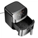 Аэрогриль Hoco air fryer with touch screen and window HE21 |1700W, 8L| Black - изображение 3
