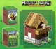 Minecraft магнітний конструктор Magnet World Сільський будиночок 49 деталей, іграшковий набір з тваринами T9906 - зображення 9
