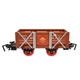 Железная дорога "Star Toys" Train set Continental express паровоз с 3 вагонами со звуком и светом 1229 - изображение 5