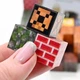 Магнитный Minecraft конструктор, кубики-блоки 50 штук, 6 фигурок, бокс TNT для хранения mncf50 - изображение 3