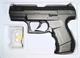 Страйкбольний пістолет AirSoft Gun Walther металевий з пружинним механізмом та пластиковими кульками C23A - зображення 7