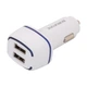 Авто Зарядное Устройство Borofone BZ14 Type-C 2USB 2.4A Белый - изображение 1