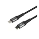 USB Ridea RC-US42 UltraStrong Type-C to Type-C 60W 2m Черный - изображение 1