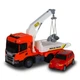 Эвакуатор с машинкой TechnoDrive Scania серия Big Truck 25см высувной автокран и платформа 6408KS - изображение 6