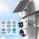 Уличный IP 4G LTE Камера видеонаблюдения на солнечной панели iCsee 8MP, Besder - изображение 8