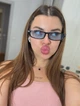 Солнцезащитные очки с узкой прямоугольной черной оправой и голубыми линзами, узкие прямоугольные имиджевые унисекс очки - изображение 7