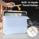 Раздвижной чехол обложка Pulling Separation Y-Fold + Right Pencil Holder BBM1 для iPad 10 2022/2024 10.9"/iPad 11" 2025 (A16) Голубой - изображение 2