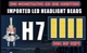 Mini LED лампа H7 CARLITEK 360 градусов 1:1 4 диода с обманкой светодиодная Правильный пучок света 1шт - изображение 5