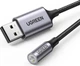 Переходник Ugreen CM477 USB to 3.5 мм Audio Adapter 25см - изображение 2