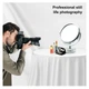 Студійний тканинний фон Puluz PU5215W 1x1.5 м білий - зображення 5