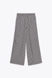 Струмуючі смугасті штани zw collection Zara 4437/247 XXL Синій/Бежевий (04437247044XXL) - изображение 10