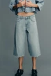 Джинсові шорти-бермуди з низькою посадкою Zara 4365/204 XS/34 Блакитні (0436520440632) - зображення 1