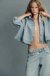 Джинсові шорти-бермуди з низькою посадкою Zara 4365/204 XS/34 Блакитні (0436520440632) - зображення 4