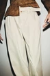 Широкі джинси з ременем Zara 8372/257 L бежеві (08372257712L) - изображение 4