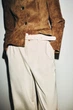 Широкі джинси з ременем Zara 8372/257 L бежеві (08372257712L) - изображение 5