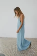 Сукня з коміром хальтер і зборками Zara 6929/187 L Блакитна (06929187406L) - зображення 3
