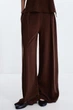 Штани з легким ефектом потертості Zara 4174/191 S Коричневі (04174191716S) - изображение 1