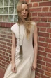 Довга сукня без рукавів Zara 0858/620 S Бежева (00858620718S) - изображение 3