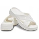 Жіночі слайд класик Білі Crocs Classic Cross Strap White (38-39, білий) - зображення 4