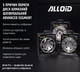 Коло алмазне торцеве шліфувальне Alloid Pro DG-3125AS Advanced Segment 125мм - зображення 8