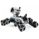 Робот-собака Stunt Robot Dog H29-1 на радіокеруванні з LED-підсвіткою та 8 колесами Mecanum - изображение 3