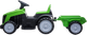 Traktor na akumulator LEAN Toys TR1908T z przyczepą Zielony (5908275992738) - obraz 2