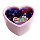 Массажная свеча с ароматом черники Candy Blueberry в форме сердца, 70 мл - изображение 1