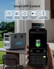 Зарядна станція з функцією UPS ABOK Ark2000 Power Station LiFePO4 2000W 1536Wh швидка зарядка чиста синусоїда - зображення 8