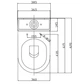 Унитаз-компакт Ravak WC Concept Classic Combi RimOff с бачком и с сиденьем Soft Close дюропласт RKUM100007 - изображение 7
