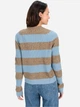 Кардиган з домішкою вовни в'язаний жіночий Camel Active Knitwear 309592-4K41-12 M Коричневий/Блакитний (4064478885244) - зображення 2