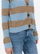 Кардиган з домішкою вовни в'язаний жіночий Camel Active Knitwear 309592-4K41-12 S Коричневий/Блакитний (4064478885237) - зображення 5