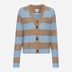 Кардиган з домішкою вовни в'язаний жіночий Camel Active Knitwear 309592-4K41-12 M Коричневий/Блакитний (4064478885244) - зображення 6