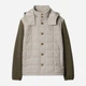Куртка демисезонная с капюшоном мужская Uniqlo 250895308 L Бежевая с коричневым (1159854459) - изображение 5