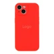Чохол Silicone Case Full Size with Frame для iPhone 15 14.Red - изображение 1