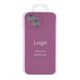 Чохол Silicone Case Full Size with Frame для iPhone 15 68.Blackcurrant - зображення 4