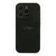 Чохол Silicone Case Full Size with Frame для iPhone 16 Pro Max 71.Cyprus Green - зображення 1