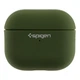 Футляр Spigen Leather Armor с нейлоновым шнурком для Airpods 3 Pitch Green - изображение 1