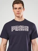 Футболка хлопковая длинная мужская Puma Essentials Graphics 69178716 M New Navy (4069161981494) - изображение 4