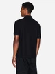 Поло длинное мужское Armani Exchange 301516206 2XL Черное (1159854975) - изображение 2
