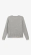 Джемпер однотонный женский GENUA G01106-0006 XS Серый shop (2000999386510) - изображение 4