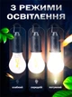 Лампа - фонарь кемпинговый аккумуляторный JoyPro 5 Вт USB 400 mAh 3 режима яркости (1091-4r) - изображение 4