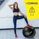 Мяч для фитнеса (фитбол) Cornix 65 см полумассажный Anti-Burst XR-0474 Black - изображение 6