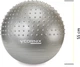 Мяч для фитнеса (фитбол) Cornix 55 см полумассажный Anti-Burst XR-0463 Silver - изображение 4