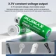 Акумулятори 18650 з USB TYPE-C Pujimax 7400mWh 3.7V (2 шт + кабель + кейс) (16236-2) - зображення 3
